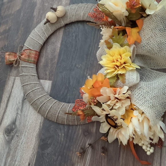 Sipp Deep South Fall Wreath - Picture 4 of 15